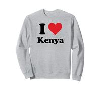 I Heart Kenya Love Country Souvenir Themed Stuff Felpa