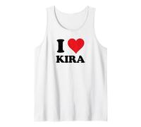 I Heart Kira First Name I Love Personalized Stuff Canotta