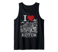 I Heart Kotor I Love Kotor Souvenir Canotta