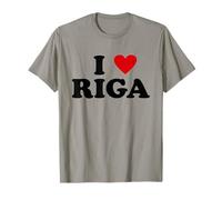 I Heart Lettonia City - I Love Riga Maglietta