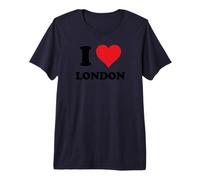 I Heart London First Name I Love Personalized Stuff Maglietta Premium