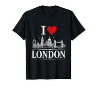I Heart London I Love London Souvenir Maglietta