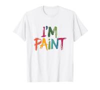 I Heart Love To Finger Paint I'm Paint Coppia Valentine Maglietta