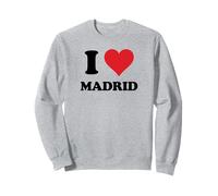 I Heart Madrid First Name I Love Personalized Stuff Felpa