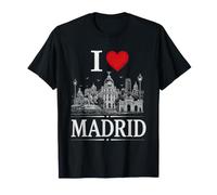 I Heart Madrid I Love Madrid Souvenir Maglietta