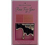I Heart Makeup Revolution Blush Evidenziatore Paletta, Rose' Fizz Glow MINI