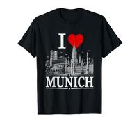 I Heart Munich I Love Munich Souvenir Maglietta