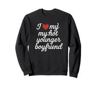 I Heart My Hot Younger Boyfriend Romantico Design Carino Felpa