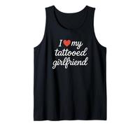 I Heart My Tattooed Girlfriend - Cuore rosso Canotta