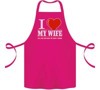 I Heart My Wife Lei Ha Fatto Acquisto Me This Divertente Cotone Grembiule 100%