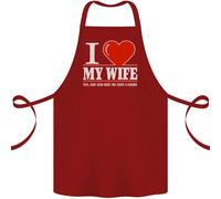 I Heart My Wife Lei Ha Fatto Acquisto Me This Divertente Cotone Grembiule 100%