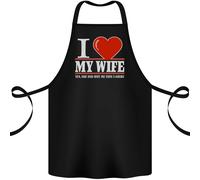 I Heart My Wife Lei Ha Fatto Acquisto Me This Divertente Cotone Grembiule 100%