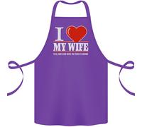 I Heart My Wife Lei Ha Fatto Acquisto Me This Divertente Cotone Grembiule 100%