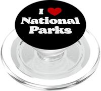 I Heart National Parks Outdoors & Public Lands Lover PopSockets PopGrip per MagSafe