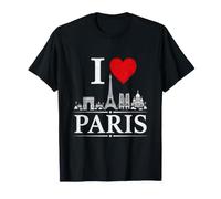 I Heart Paris I Love Paris Souvenir Maglietta