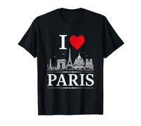 I Heart Paris I Love Paris Souvenir Maglietta