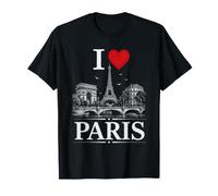 I Heart Paris I Love Paris Souvenir Maglietta