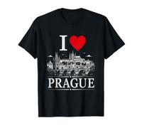I Heart Prague I Love Prague Souvenir Maglietta