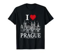 I Heart Prague I Love Prague Souvenir Maglietta