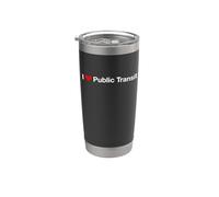 I Heart Pubblico Transit Bicchiere termico in acciaio inox doppia parete