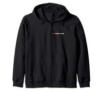 I Heart Pubblico Transit Felpa con Cappuccio