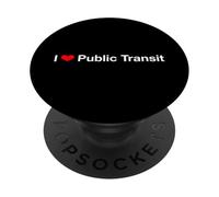 I Heart Pubblico Transit PopSockets PopGrip Adesivo