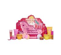 I Heart Revolution 12 Sleighs of Christmas Advent Calendar 2025, 12 must-have di bellezza, cofanetto regalo con doccia schiuma, burro corpo e sorprese da bagno, Vegan & Cruelty-Free