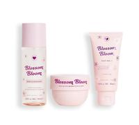 I Heart Revolution, Blossom Bloom Bath & Body Gift Set, Set Mini All-In-One per Capelli e Corpo per l'Estate, Profumo Floreale, Vegano e Non Testato su Animali