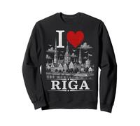 I Heart Riga I Love Riga Souvenir Felpa