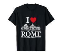 I Heart Rome I Love Rome Souvenir Maglietta