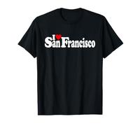 I Heart San Francisco Amo SF LA Città San Fran Maglietta