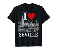 I Heart Seville I Love Seville Souvenir Maglietta