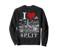 I Heart Split I Love Split Souvenir Felpa