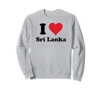 I Heart Sri Lanka Love Country Souvenir Themed Stuff Felpa