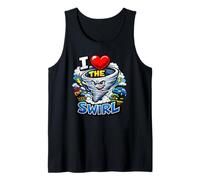 I Heart The Swirl Funny Storm Chaser Canotta