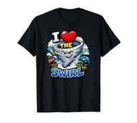 I Heart The Swirl Funny Storm Chaser Maglietta