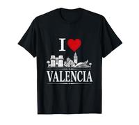 I Heart Valencia I Love Valencia Souvenir Maglietta
