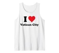 I Heart Vatican City Love Country Souvenir Themed Stuff Canotta