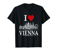 I Heart Vienna I Love Vienna Souvenir Maglietta