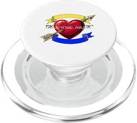 I Heart You Rock Metal Amo la musica PopSockets PopGrip per MagSafe