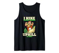 I HIKE BECAUSE PUNCHING UPHILL IS LEGAL Canotta