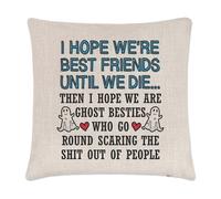 I Hope Siamo Migliori Amici Until We Die Copricuscino Cuscino Bestie Compleanno