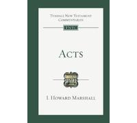 I. Howard Marshall Acts (Tascabile) Tyndale New Testament Commentaries