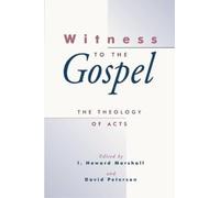 I. Howard Marshall The Theology of Acts (Tascabile)