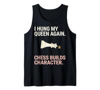 I Hung My Queen Again Chess costruisce Il Design dei Personaggi Canotta