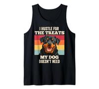 I Hustle For The Treats Rottweiler Dog Lover Puppy Puppy Owner Canotta