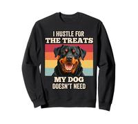 I Hustle For The Treats Rottweiler Dog Lover Puppy Puppy Owner Felpa