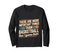 I Ignore Things More Important Than Basketball - Maglia a Manica