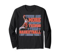 I Ignore Things More Important Than Basketball Maglia a Manica