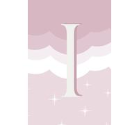 I: Initial Monogram Personal Letter alphabet Journal, cloud dancer, Personalized Lined Notebook For Kids, Boys and Girls, Men and Women Perfect bound, Matte Soft Cover Diary, 120 Pages, size 6x9 inch.